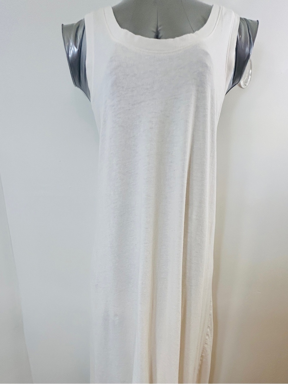 GAP Cream Sleeveless Scoop Neck Tunic